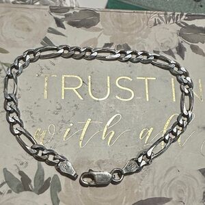 925 Silver Chain Bracelet